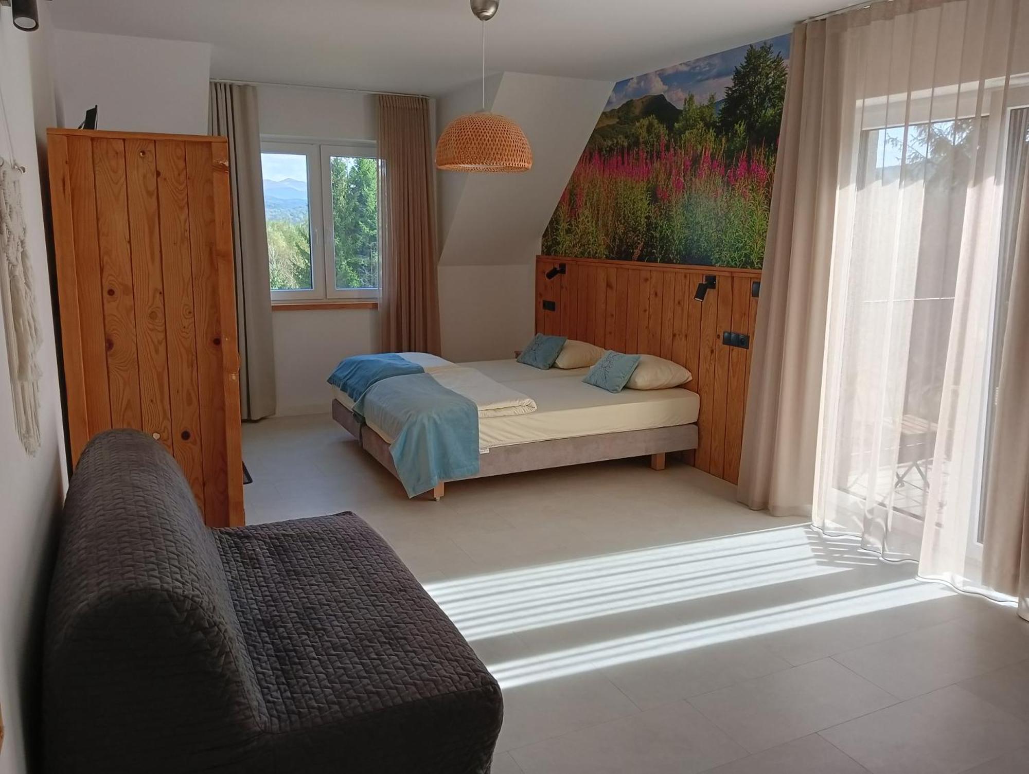 Pod Wielka Zalesiona Gora Wetlina Esterno foto