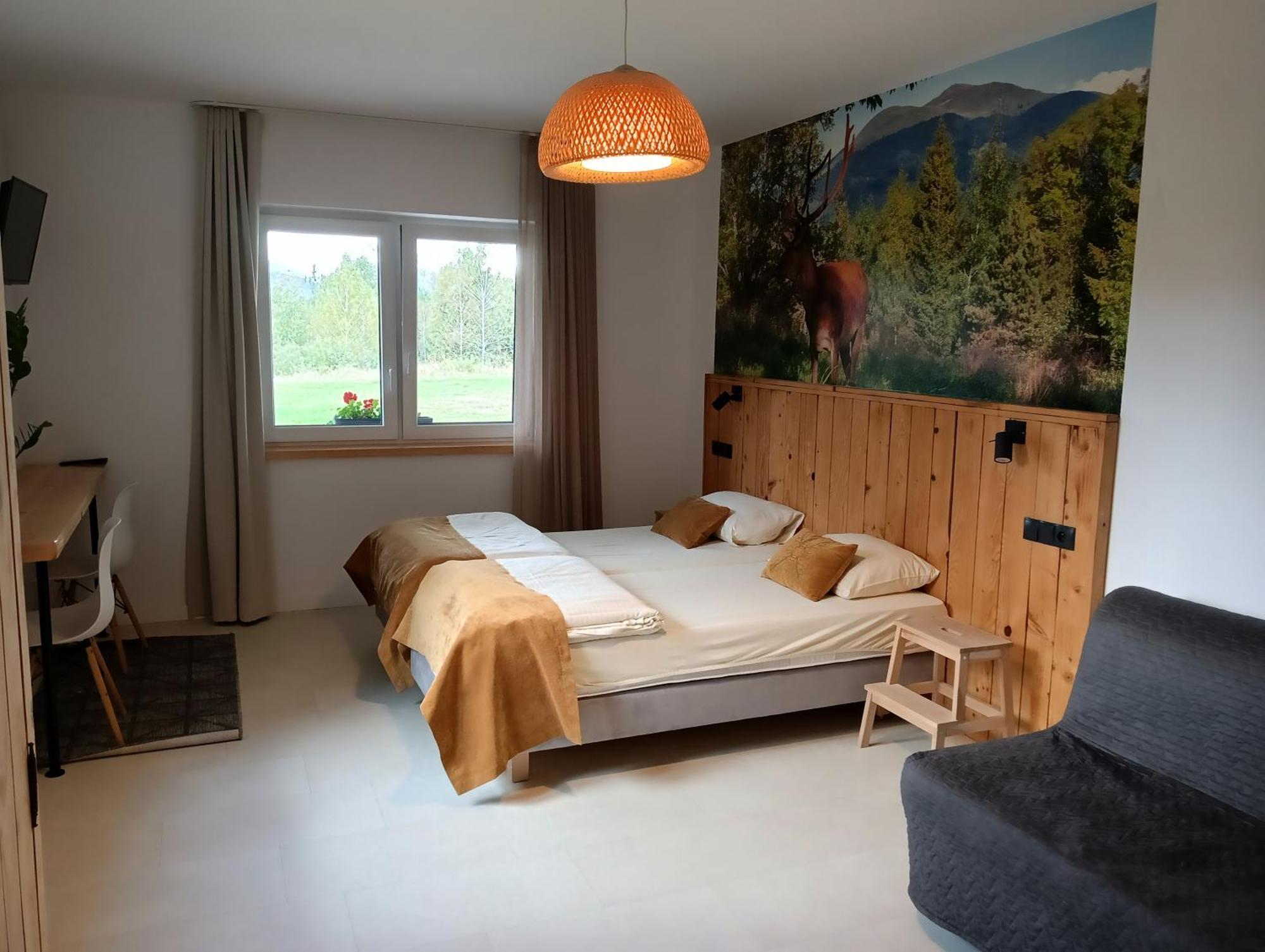 Pod Wielka Zalesiona Gora Wetlina Esterno foto