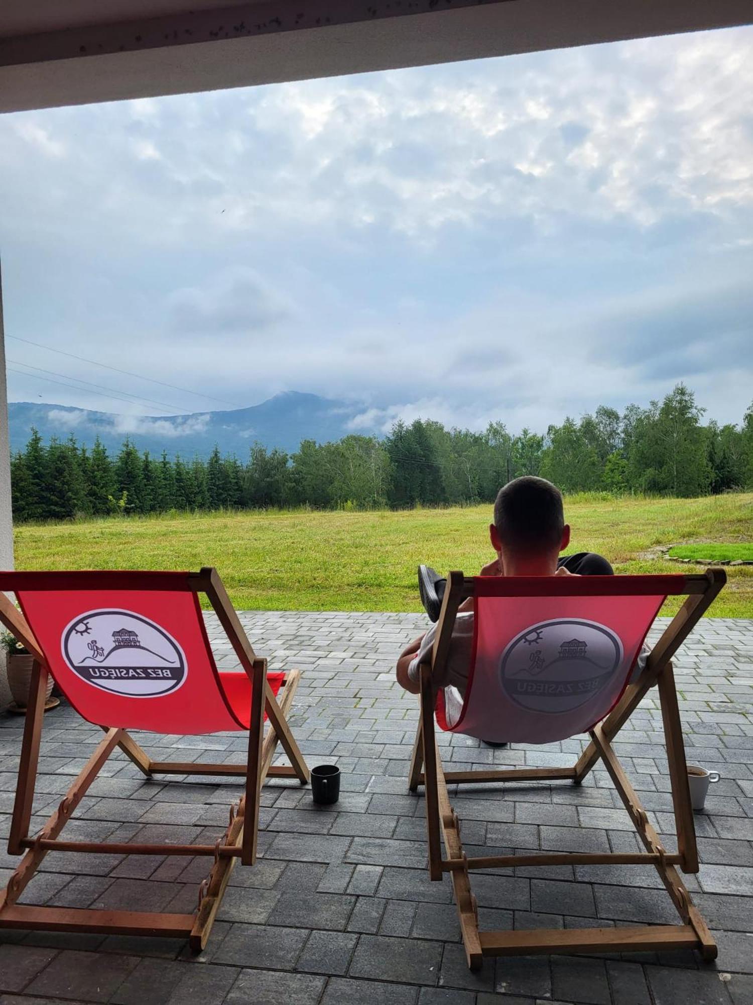 Pod Wielka Zalesiona Gora Wetlina Esterno foto
